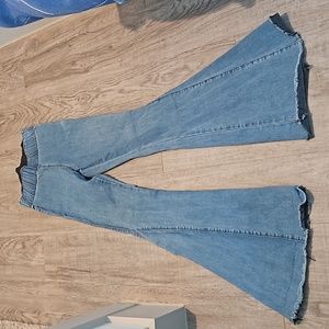 Three Bird Nest Pull on Denim Flares